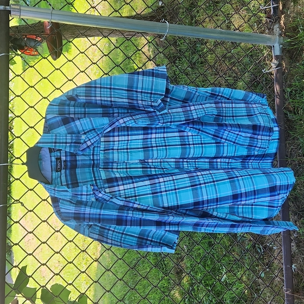Chaps Men's Dress Shirt 3xlt